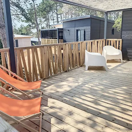 De Standing Pour 4 Pers., Piscine Couverte Et Chauffee, A Deux Pas De La Plage, Wi-fi Gratuit - Fr-1-361-515 Chalet