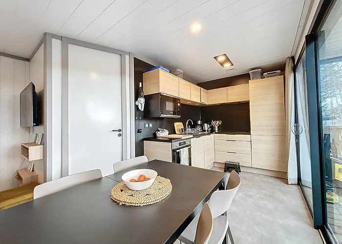 Шале De Standing Pour 4 Pers., Piscine Couverte Et Chauffee, A Deux Pas De La Plage, Wi-fi Gratuit - Fr-1-361-515 Жуллувиль-ле-Пен