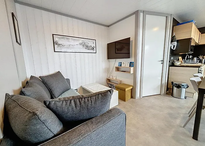 De Standing Pour 4 Pers., Piscine Couverte Et Chauffee, A Deux Pas De La Plage, Wi-fi Gratuit - Fr-1-361-515 Жуллувиль-ле-Пен