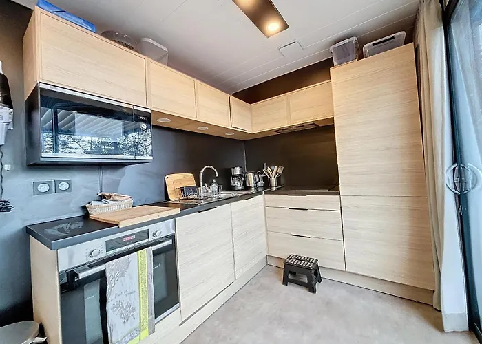 De Standing Pour 4 Pers., Piscine Couverte Et Chauffee, A Deux Pas De La Plage, Wi-fi Gratuit - Fr-1-361-515 Шале