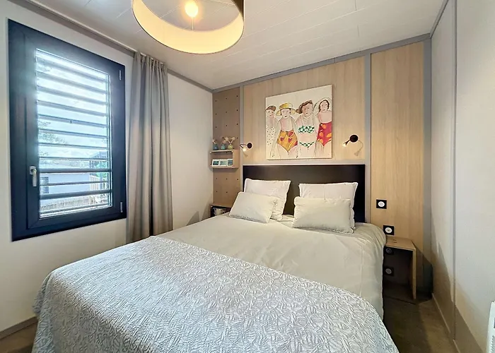 De Standing Pour 4 Pers., Piscine Couverte Et Chauffee, A Deux Pas De La Plage, Wi-fi Gratuit - Fr-1-361-515 Шале